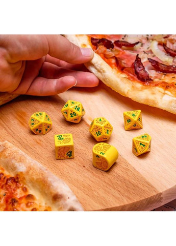Настольная игра Набор кубиков Pizza Modern Dice Set: Margherita (7) Q-Workshop (371882839)