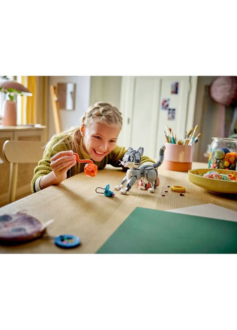 Конструктор Creator 3 v 1 Игривый кот, 407 деталей () Lego 31163 (328394019)