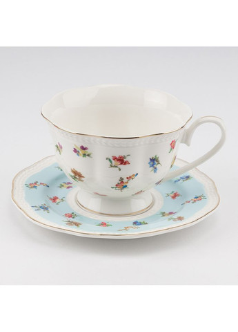 Чайный фарфоровый набор Небесная сирень 12 предметов 230 мл 19292-015 No Brand (361149495)