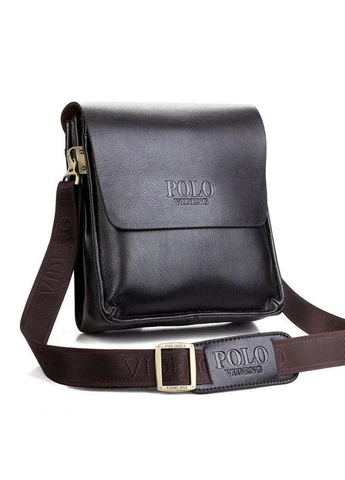 Чоловіча сумка Classic Коричнева Polo Videng (385809142)