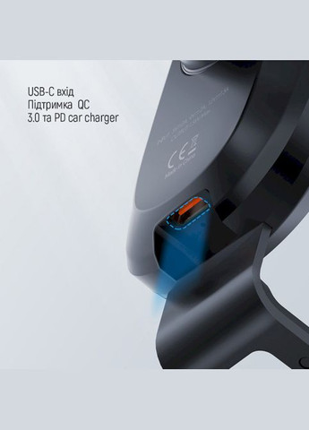 Автотримач для телефону Air Vent Car Wireless Charger 15W Black Colorway (339084040)