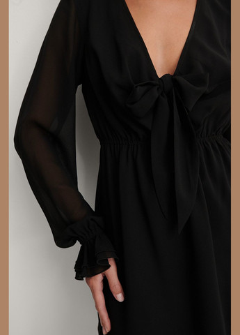 Черное платье демисезон,черный, NA-KD