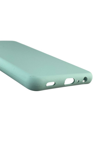 Чохол для Galaxy A52 4G (SM-A525) силіконовий з мікрофіброю нековзний на самсунг а52 4г бірюзовий Samsung (366387147)