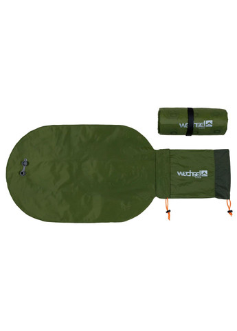 Надувний килимок Wechsel Glacio L 186x64x8 см оливковий для кемпінгу та туризму. ProDobro (365731287)