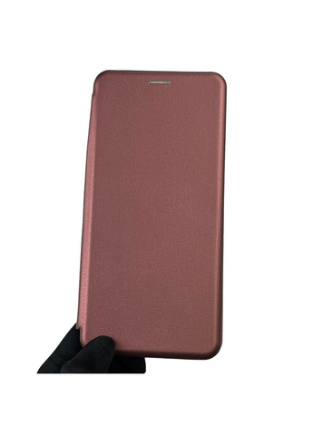 Чохол-книжка для POCO M6 з підставкою на сяомі поко м6 бордова gd1 Xiaomi (366019378)