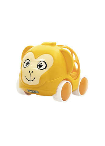 Іграшка-брязкальце "Машинка-мавпочка" колір різнокольоровий ЦБ-00250091 Baby Team (292706631)