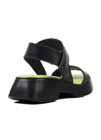 Черные босоножки (1531лz) Heya Shoes