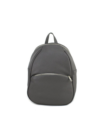 Кожаный женский рюкзак темно-серый Borsacomoda (276195364)