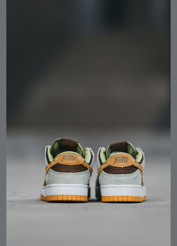 Сіро-коричневі осінні кросівки жіночі Nike SB Dusty Olive