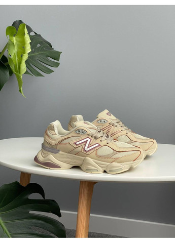 Бежеві Осінні кросівки чоловічі і жіночі new balance 9060 'bone sparrow' | нью беланс 9060 бежеві No Brand