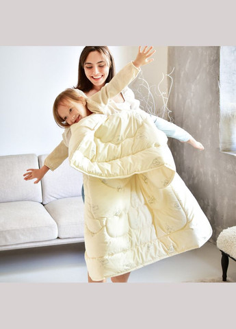 Набор детский зимний в кроватку шерстяное одеяло 100х135 см и подушка 40х60 см PAPAELLA теплый для детей IDEIA (334726520)