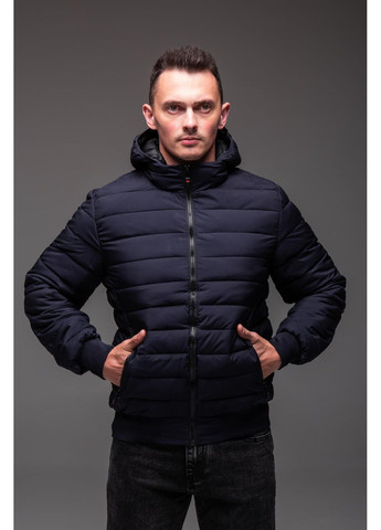 Синяя демисезонная куртка мужская демисезонная утепленная No Brand