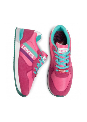 Розовые демисезонные кроссовки levis vspr0021t 1584 Levi's