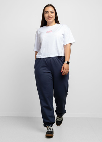 Штани жіночі спортивні сині батал 103076 Power (303228325)