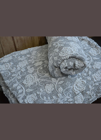 Жаккардовые чехлы на стуле Roza без юбки Светло-серые Kayra (324800150)