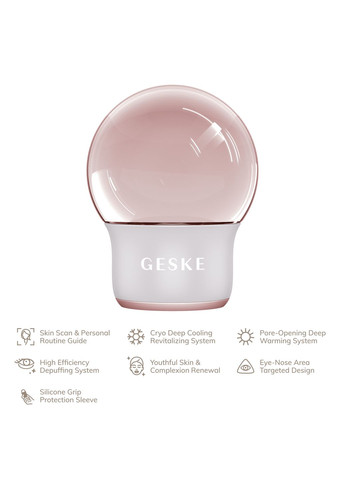 Массажер для лица и тела Cool&Warm Face and Body Massager 7в1 starlight GESKE (341525928)