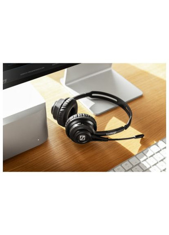 Навушники (126-44) Sandberg Wireless Headset ANC+ENC Bluetooth Black (366502374)
