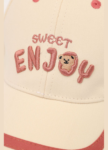 Бейсболка для хлопчика колір молочний CB-00279107 No Brand (334098673)