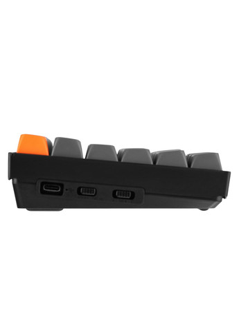 Клавіатура механічна K2 Max 84Key, K Super Brown, WL/BT/USB-A, Hot-Swap, QMK, EN/UKR, RGB, чорний Keychron (367854270)