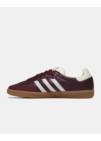 КРОСІВКИ ЖІНОЧІ ADIDAS WMNS SAMBA OG MAROON АДІДАС No Brand білі демісезони (367174355)