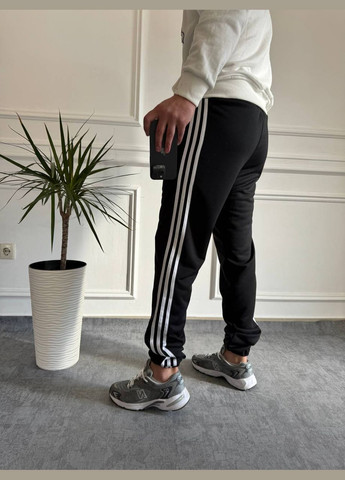 Черные повседневный демисезонные брюки No Brand