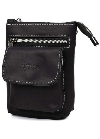 Сумка мужская кожаная через плечо месенджер в дорогу для документов клатч спортивный барсетка для телефона сумочка на пояс TARWA (332768987)