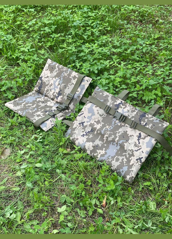 Тактичний каремат для сидіння складний (піджопник) піксель Сварог (342375372)