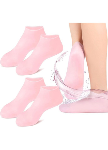 Зволожувальні гелеві шкарпетки силіконові Domo Beauty Line (293476796)