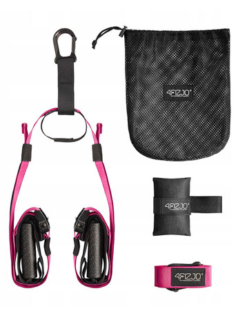 Петли ТРХ для подтягиваний и тренировок Розовые 4FIZJO (361854786)