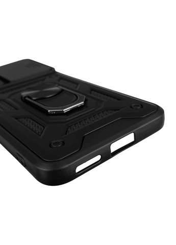 Чохол для V21 броньований з кільцем зі шторкою на камеру на віво в21 чорний rg1 Vivo (366019952)