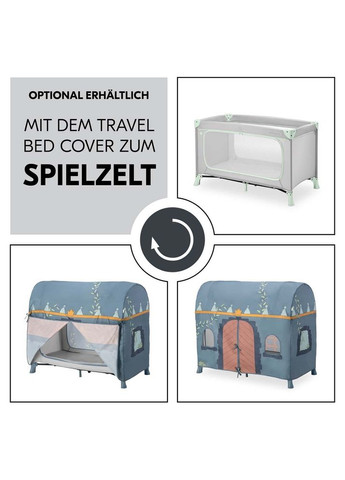 Детская кроватка-манеж Dream N Play Plus Dusty Mint () Hauck 60099-3 (335030397)