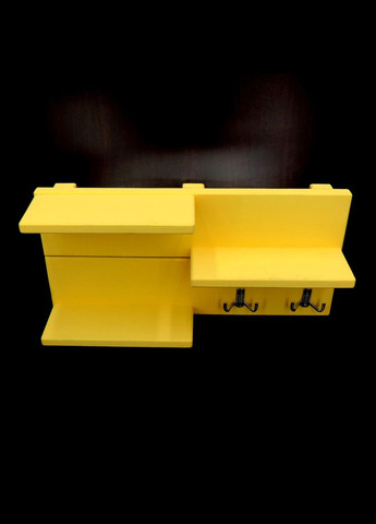 Полка для ванной из дерева Кассель лимонад (ВНП-001451) No Brand (328091723)