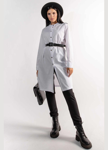 Белая кэжуал рубашка RiMari