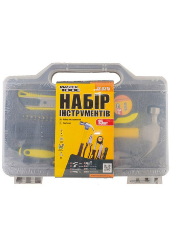 Набор инструмента, 15 элементов (78-0315) Mastertool (340911701)