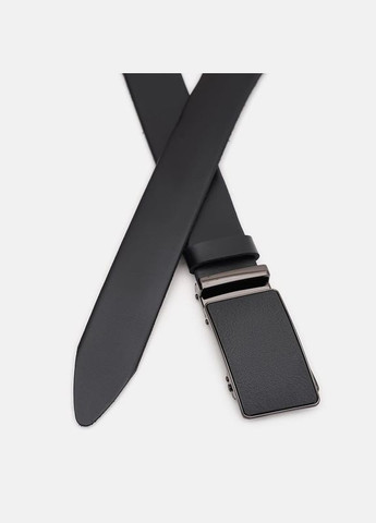 Чоловічий шкіряний ремінь 125v1genav17-black Borsa Leather (322190021)