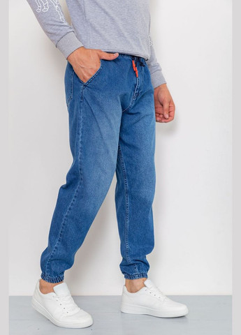 Синие демисезонные мешковатые джинсы мужские синие Let's Shop