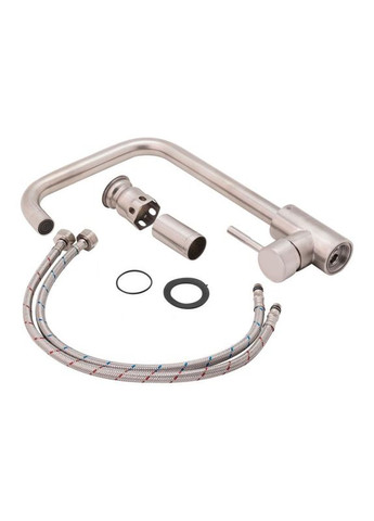 Комплект мойка+смеситель Arta U-650S Max BL(B) Romzha (322244978)