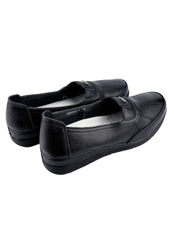 Мокасини жіночі шкіряні чорні 2041-1 Kadisailun (339768894)