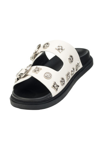 Бежевые шлепанцы (1523ла) Suny Liana