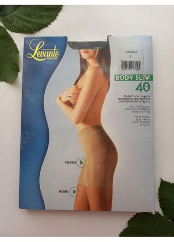 Корректирующие колготы с шортами body slim 40 натурэль Levante (324833452)