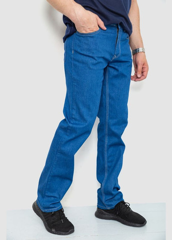 Синие джинсы мужские однотонные 244R1941 Ager