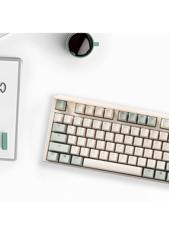 Клавиатура One 3 TKL Cherry MX Red Matcha Cream (DKON2187-RUAPXMAEGGC1) Ducky (323113601)