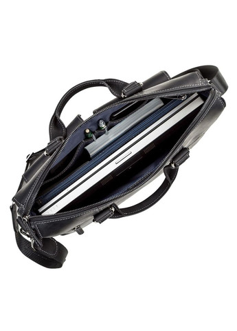 Сумка для ноутбука 11111 кожаная Черная Shvigel (331907440)