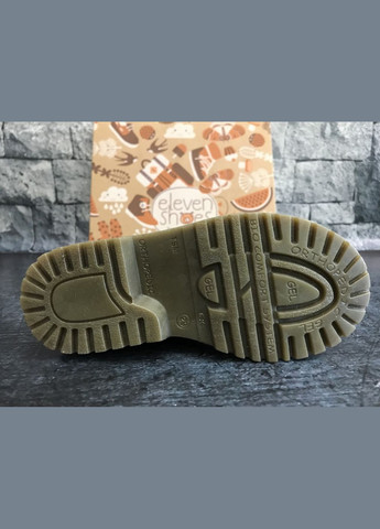 Шкіряні чоботи для дівчаток бордовий 11Shoes Чоботи (306442958)