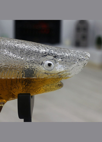 Декантер "Акула бизнеса" набор графин и 2 стакана для виски (GP241208) Гранд Презент (302254514)