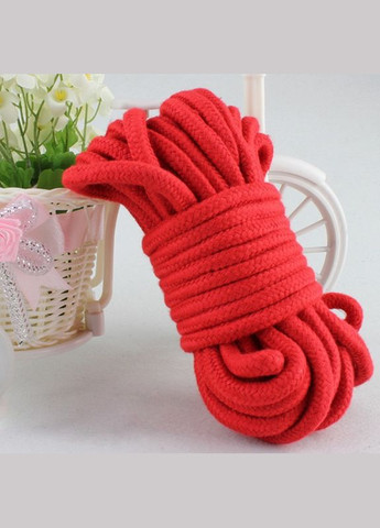 Мотузка м'яка для зв'язування бдсм Шибарі 10м No Brand (303883805)