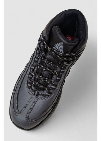 Сірі кросівки чоловічі зимові на хутрі,, 248rcx619 No Brand