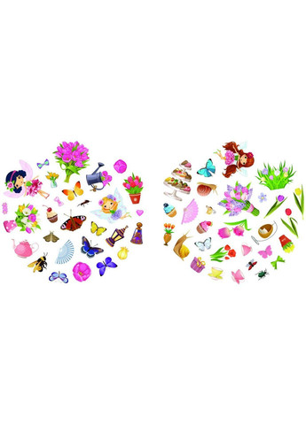 Книга детская раскраска "Цветочные феи. Тюльпанна" 57 наклеек, (F00024815) MIC (362421559)