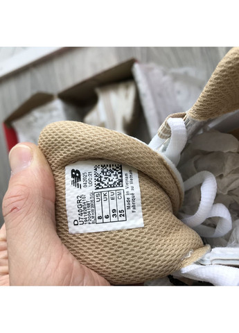 Кроссовки женские New Balance 740 White Yellow beige | Нью Беланс 740 бежевые No Brand бежевые демисезоны (363841014)