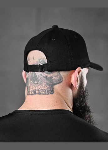 Тактична чоловіча кепка Каратель чорна No Brand (340271848)